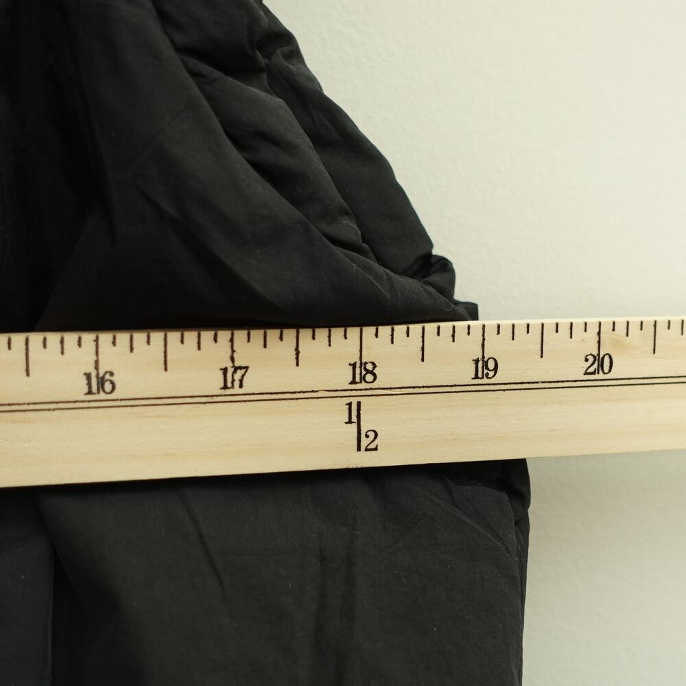 NWT Fashion Womens Puffer Vest Jacket Snap Button Stand Collar Black Size XS - Picture 9 of 9